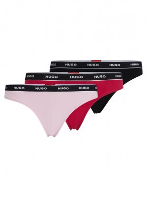 HUGO wom-TRIPLET THONG STRIPE 50480150-981_01