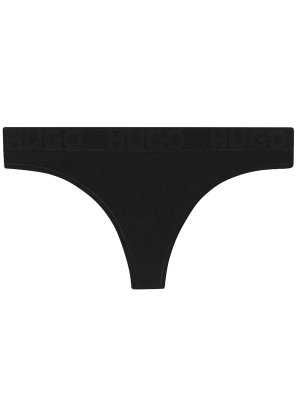 HUGO MESH LOGO THONG 50557141-001_01