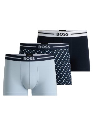 BOSS Black men-Trunk 3P Bold Design 50531694-960_01