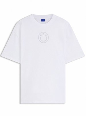 HUGO Blue Oversized _Tee_B_9 50554940-100_01