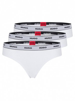 HUGO wom-TRIPLET THONG STRIPE 50469681-100_01