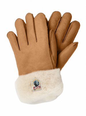 PARAJUMPERS wom-SHEARLING GLOVES GL13-718_01