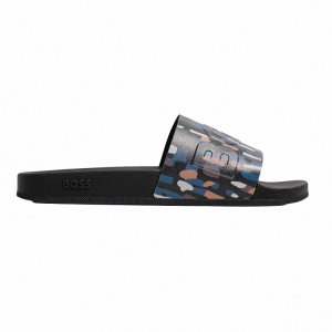 Hugo boss 2024 camo sliders