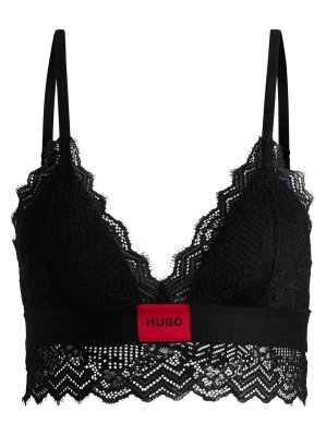 HUGO wom-TRIANGLE PADDED LACE 50502786-002_01