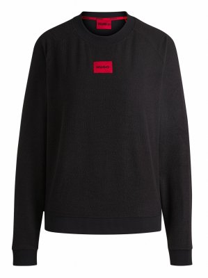 HUGO wom-SNOOZIE_SWEATSHIRT 50523414-001_01