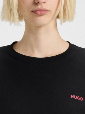 HUGO wom-HUGO ID LS-SHIRT 50555632-001_05