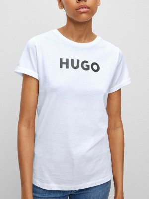 HUGO wom-The HUGO Tee 50473813-100_05
