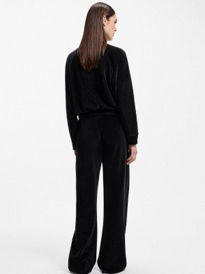 BOSS Black wom Свитшот Velour_Sweatshirt 50550724-001_03