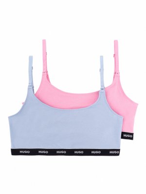 HUGO wom1_TWIN BRALETTE STRIPE 50480158-989=1718275510