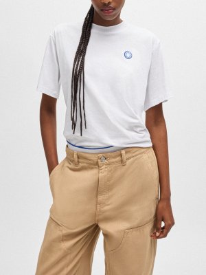 HUGO Blue wom-Vintage Tee_B_1 50518139-100_02